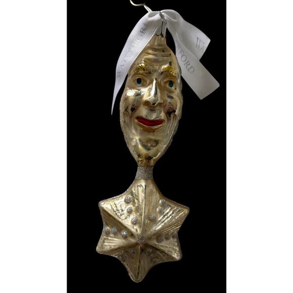 Waterford Holiday Heirlooms Silver Moon & Star Christmas Ornament Vintage - Picture 4 of 10